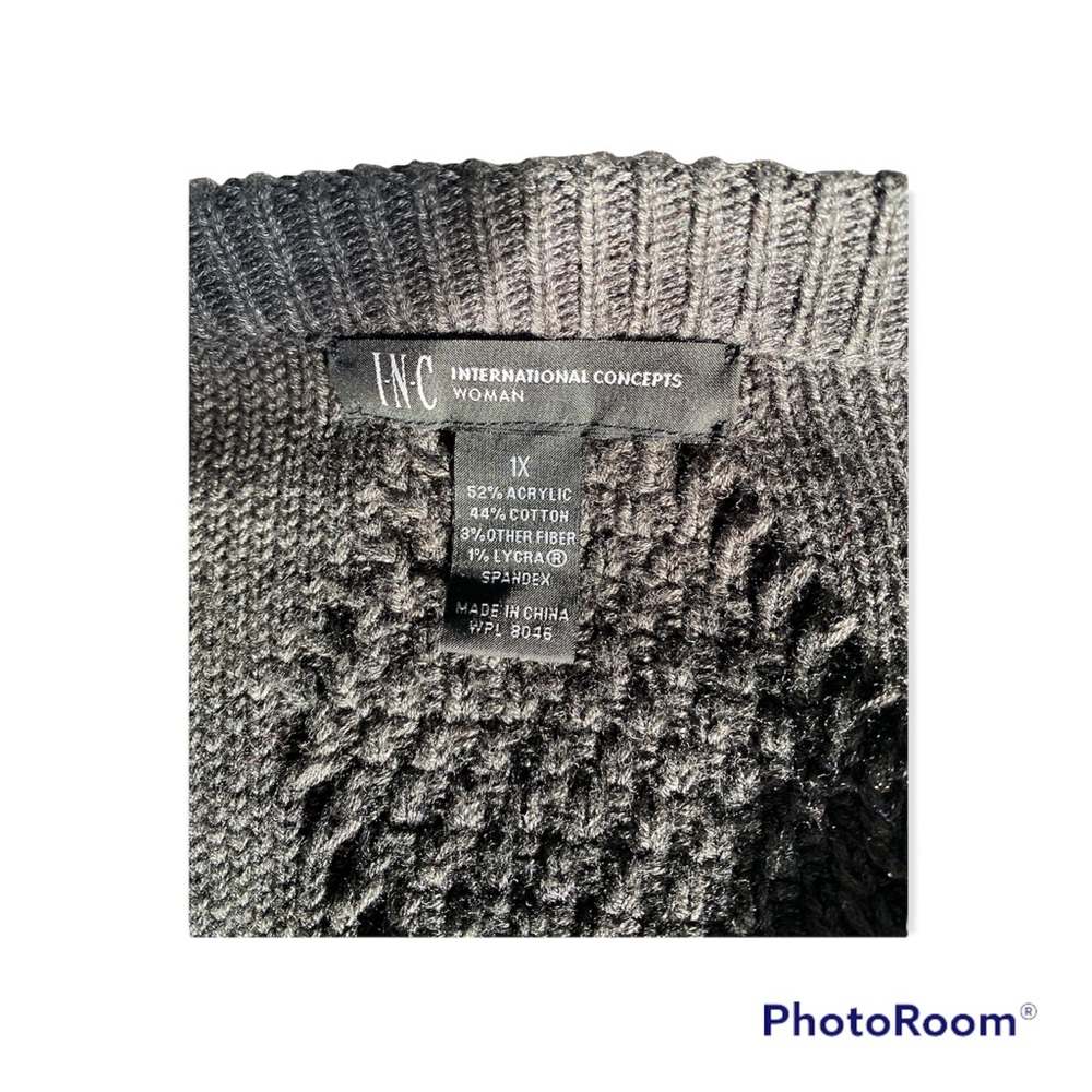 Inc International Concepts Two Button Sweater - image 5